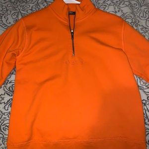 Orange obey sweater